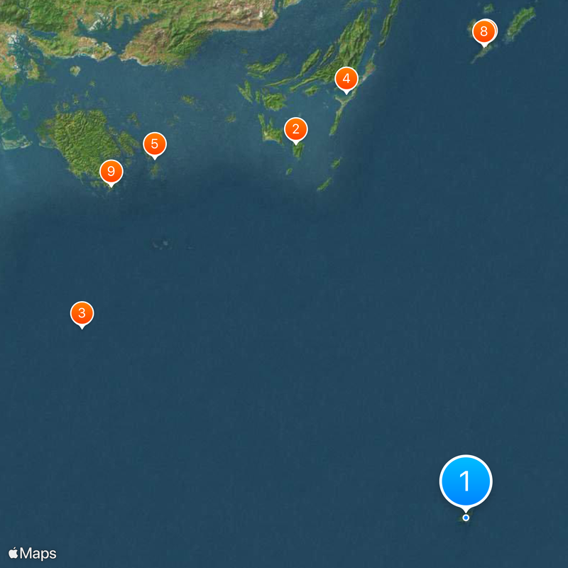 Bạch Long Vĩ Island Map