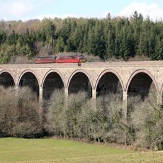 Blachford Viaduct Including Adjacent Piers Of Earlier Viaduct
