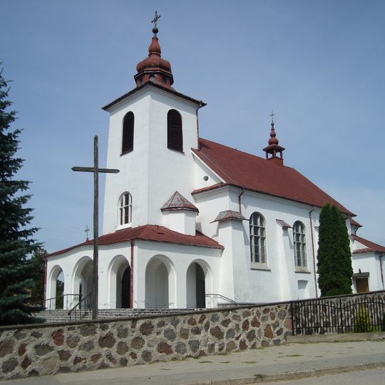Holy Trinity church in Borkowo