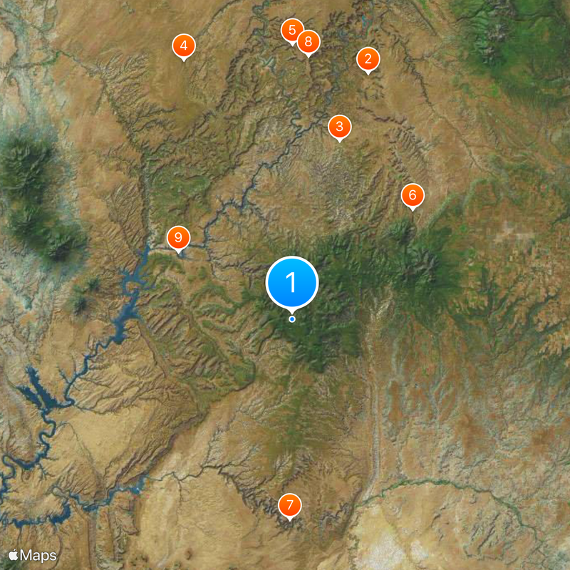 Bears Ears National Monument Map