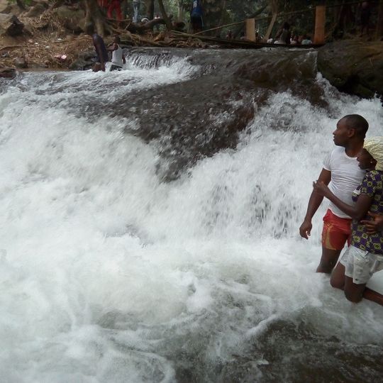 Ezeagu waterfall