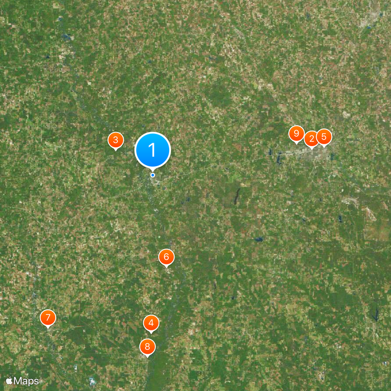 Columbia Map