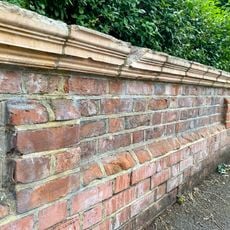 Front Garden Boundary Walls And Gate Piers To Numbers 57-65