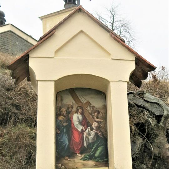 Kaplička VI. zastavení křížové cesty u Ostrého