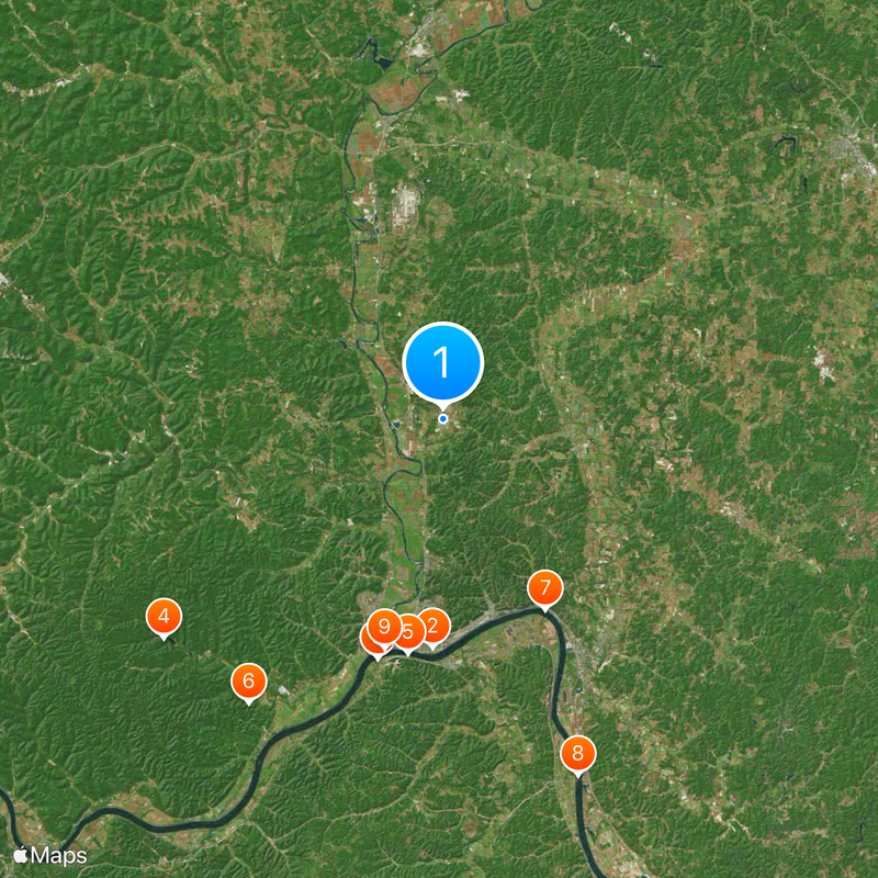 Southern Ohio Correctional Facility Map
