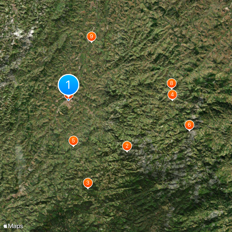 Cambuí Map