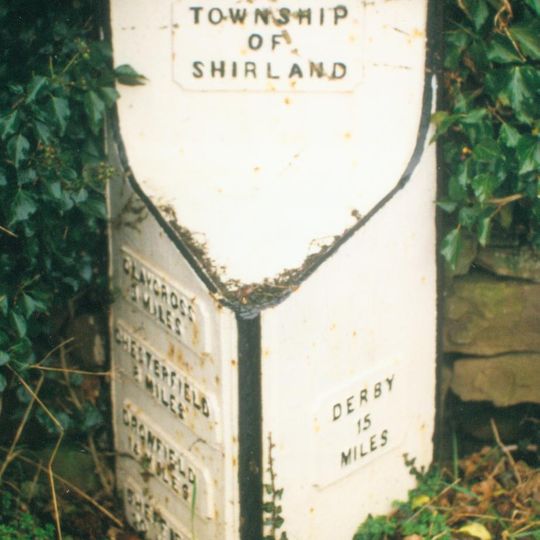 Mile Post 10 Metres South East Of Carr Hill Farmhouse