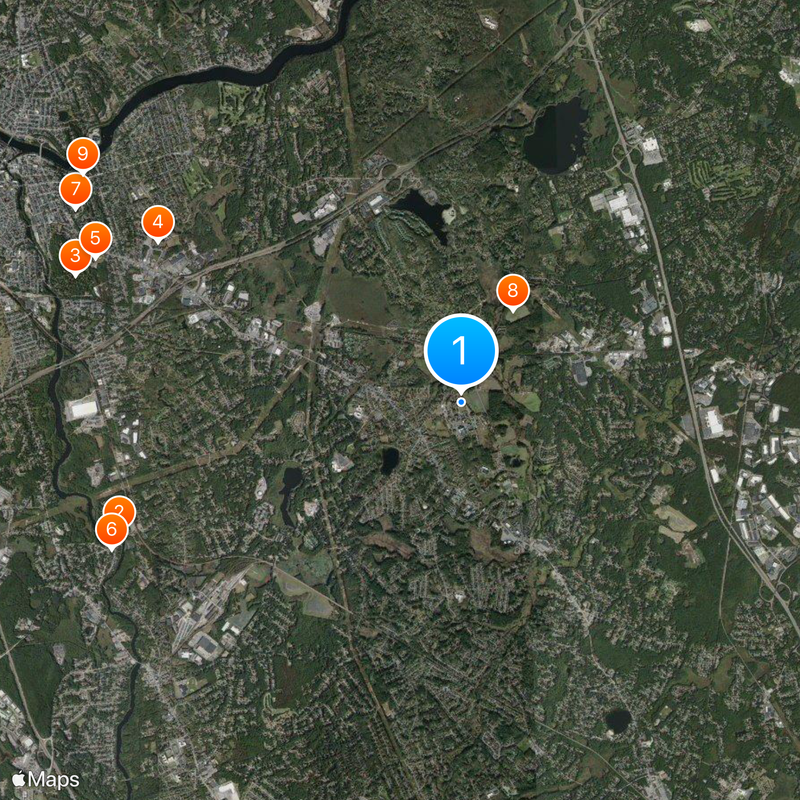 Tewksbury Map