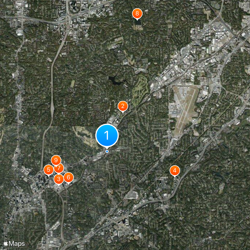 Brookhaven Map