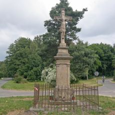 Kříž v Rokytně severní okraj obce