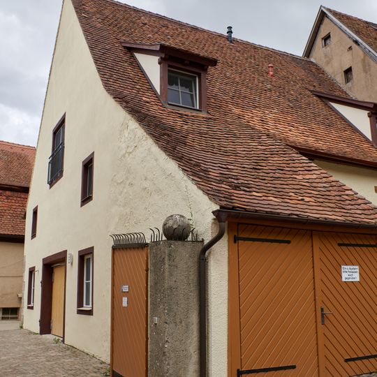 Scheune Küblersgäßchen 5 in Rothenburg ob der Tauber