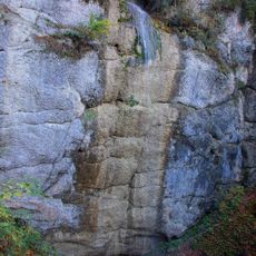 Steigbach-Schichten am Osterdorfer Wasserfall E von Oberstaufen