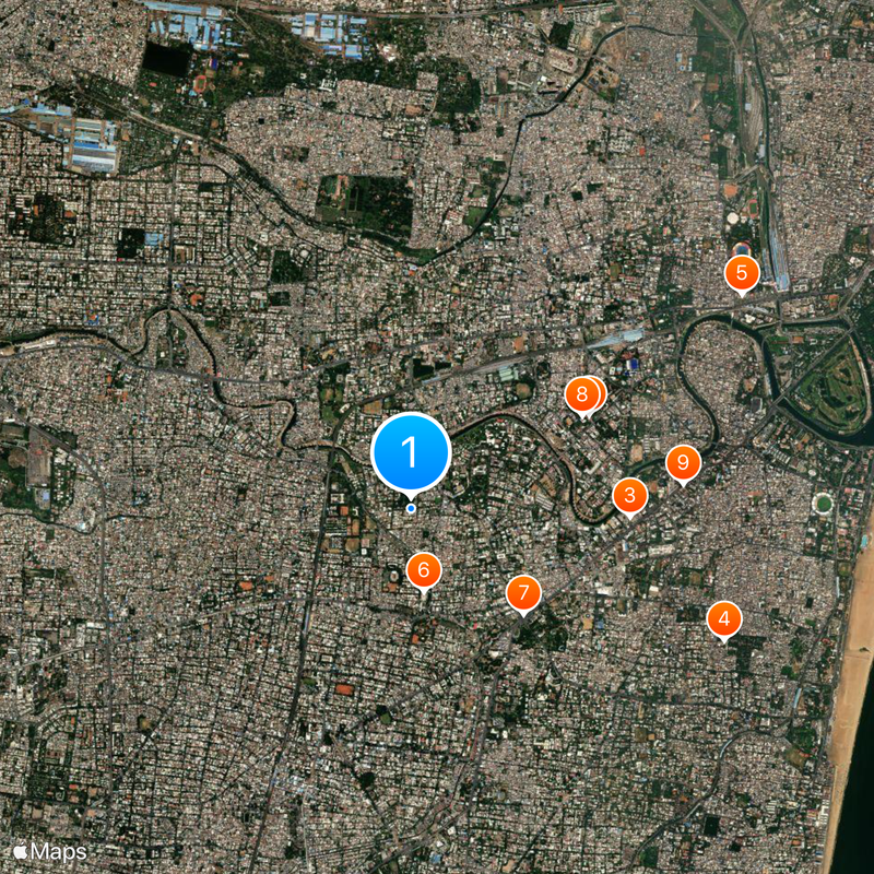 Nungambakkam Map