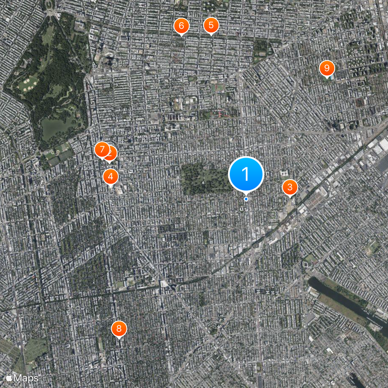 East Flatbush Map
