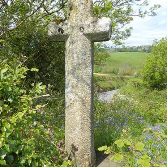 Stump Cross, 600m west of Sheviock Barton