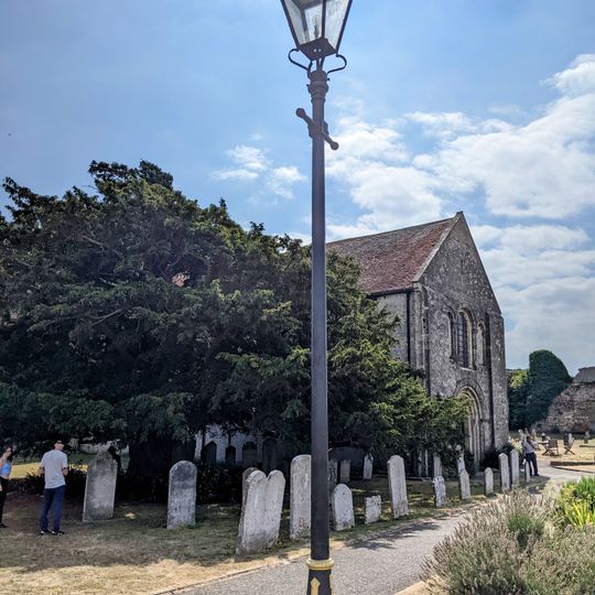 Lamp In St Mary's Churchyard