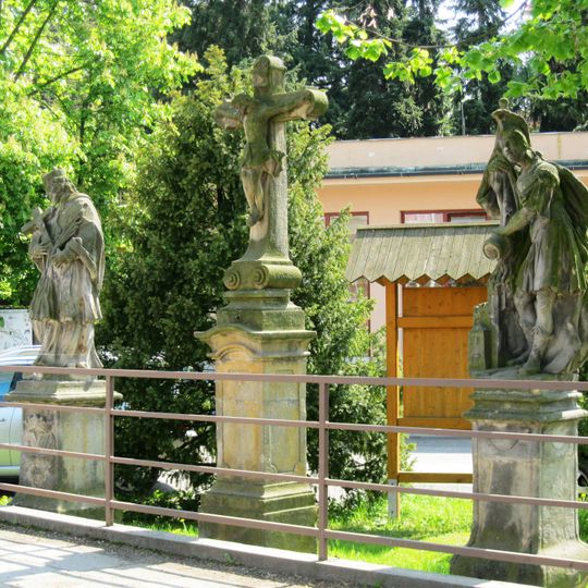 Socha svatého Floriána v Bílé Lhotě