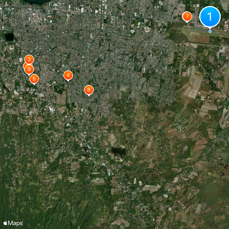 Augusto C. Sandino International Airport Map