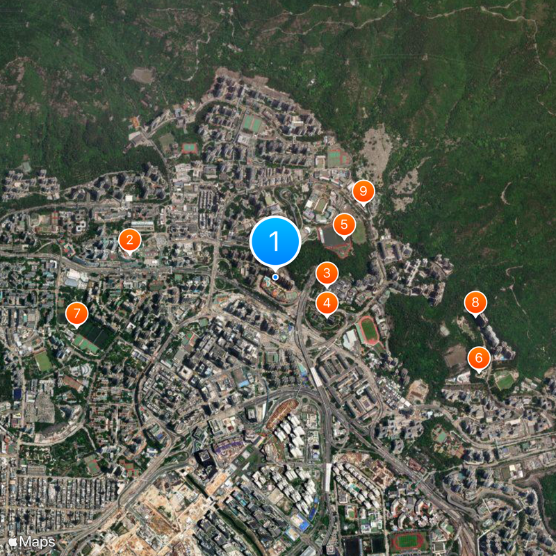 Plaza Hollywood Map