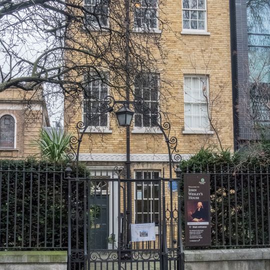 Gates To John Wesley's House