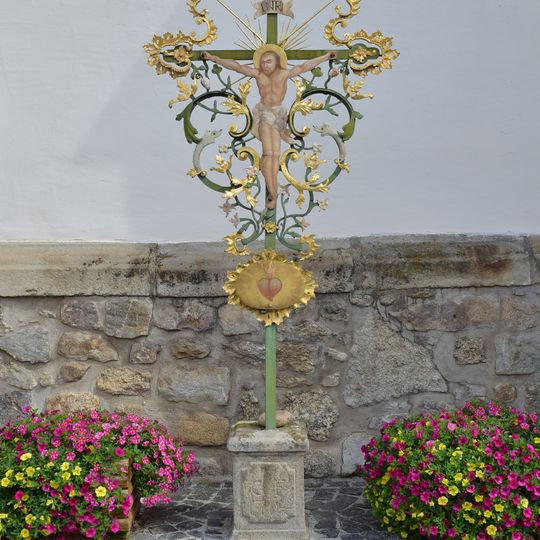 Pfarrkirche Unterweißenbach - rokoko crosses