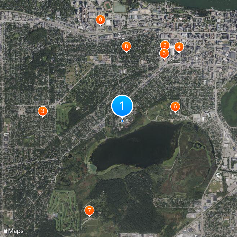 Edgewood College Map