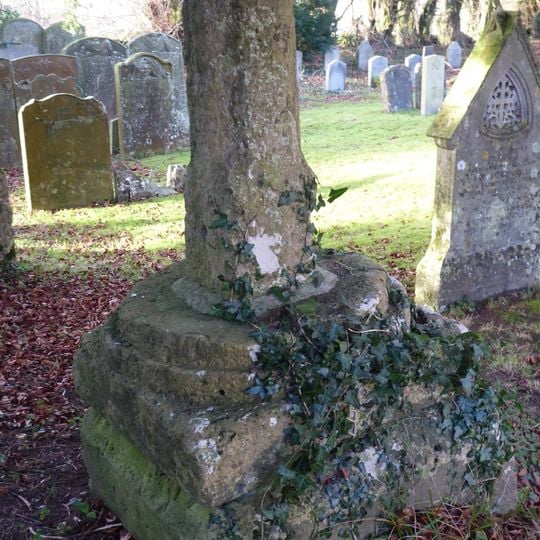 Stump Of Cross Shaft And Base In The Churchyard Of The Church Of St Giles, Circa 5 Metres South West Of The Porch