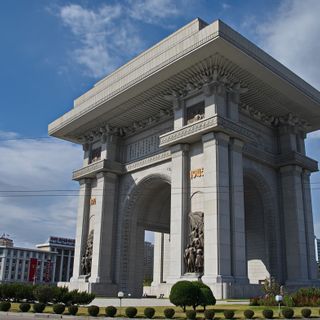 Łuk triumfalny w Pjongjangu