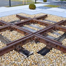 Skrzyżowanie torów w Orzeszu