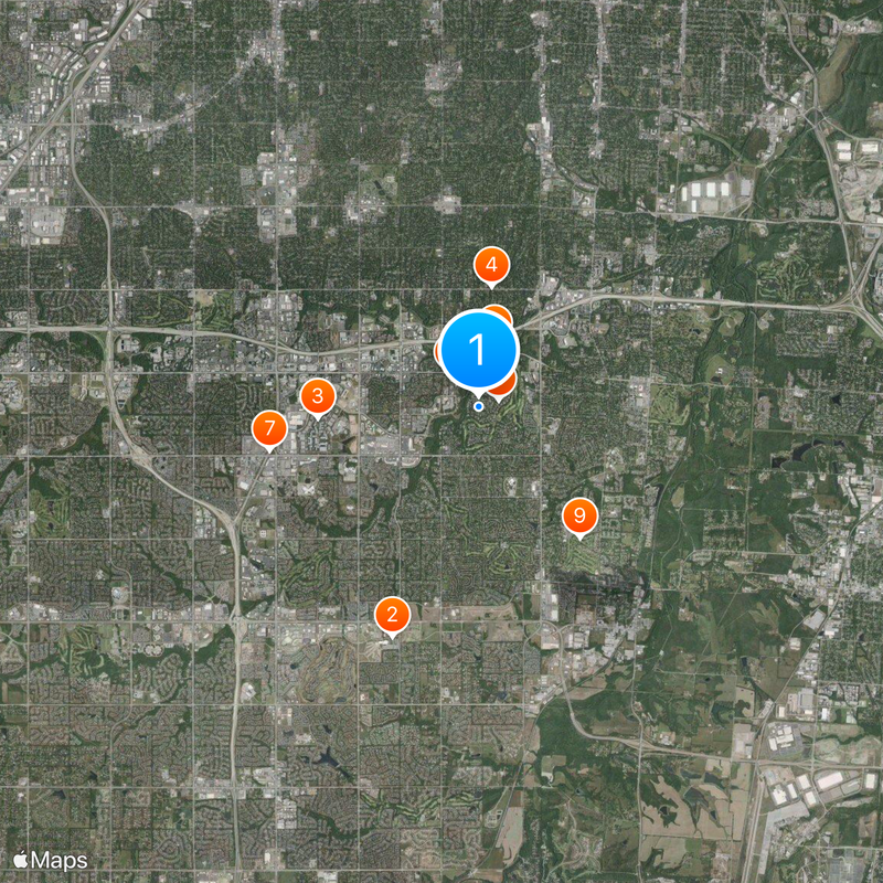 Leawood Map