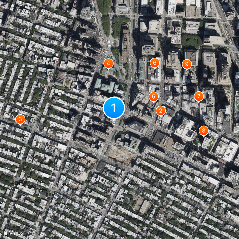 New York Transit Museum Karte