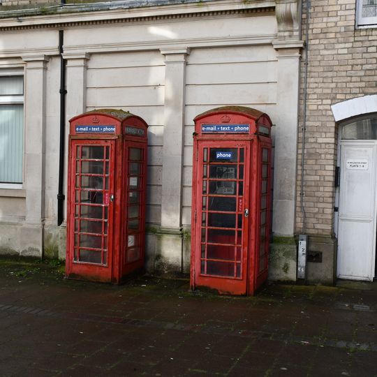 Two K6 Telephone Kiosks Opposite Nos. 1 And 1A Regent Street