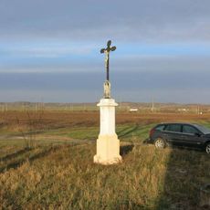 Kříž u silnice z nádraží Vraňany do obce