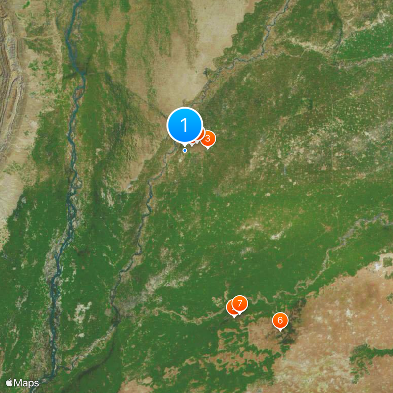 Wafaq ul Madaris Al-Arabia, Pakistan Map