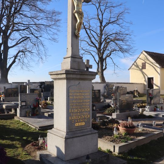 Hřbitovní kříž na Častohostickém hřbitově