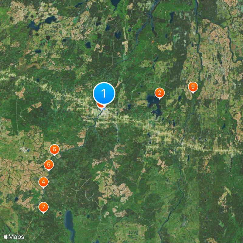 Kapuskasing Map
