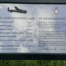 Gedenkbord Eemnesserpolder