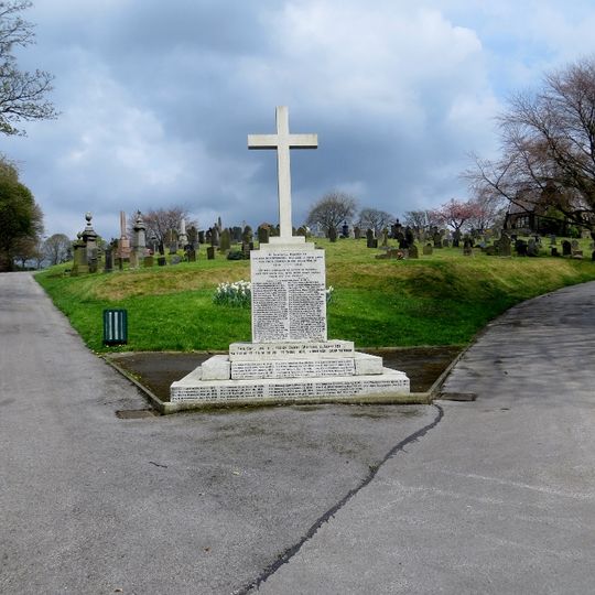 War Memorial in Rawtenstall Cemetery