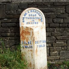 Milestone 300 Metres South Of Gubs Hill
