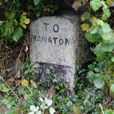 Direction Post At North East Corner Of Woodhouse Crossroads