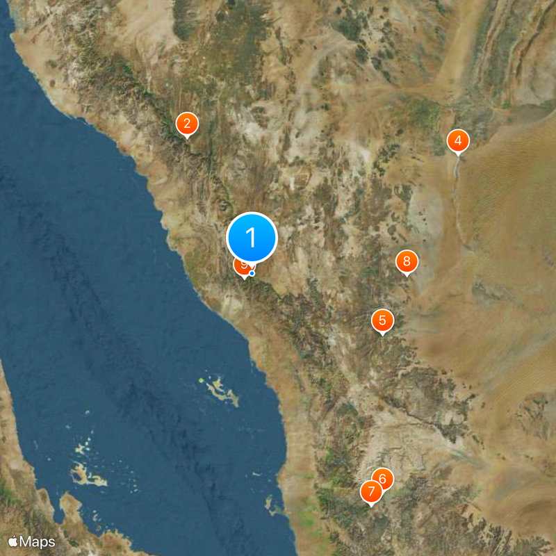 Dschabal Sauda Karte