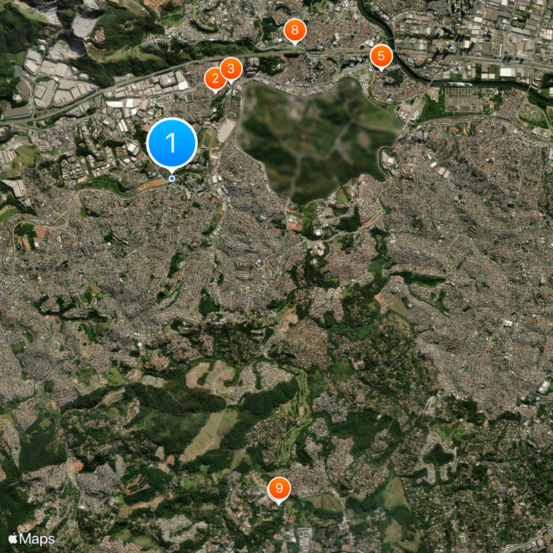 Jandira Map