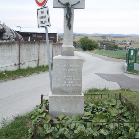 Kříž v ulici U Vodojemu