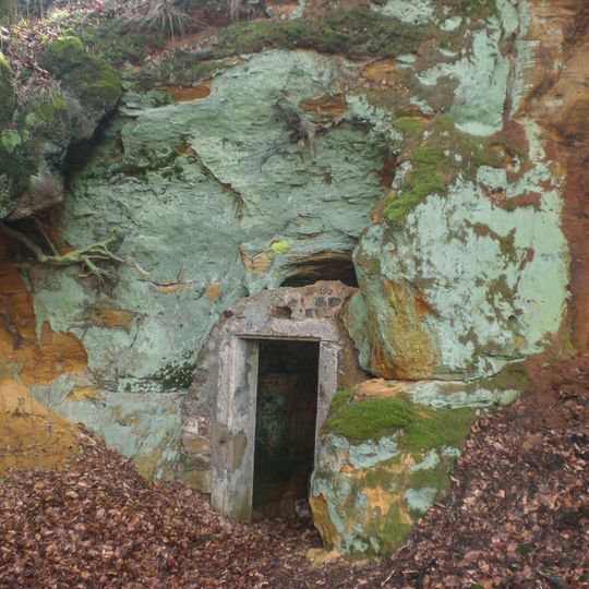 Hohlweg NW von Gspannberg