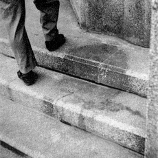 Human Shadow Etched in Stone