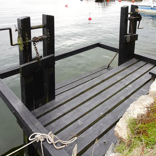 Klappbryggan i Fiskarhamnen