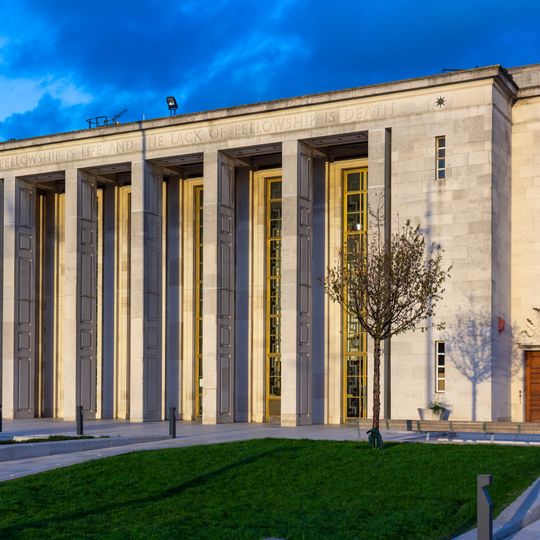 Assembly Hall To South East Of Town Hall