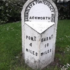 Milestone, Ackworth Moor Top, just north of TI jct with A638