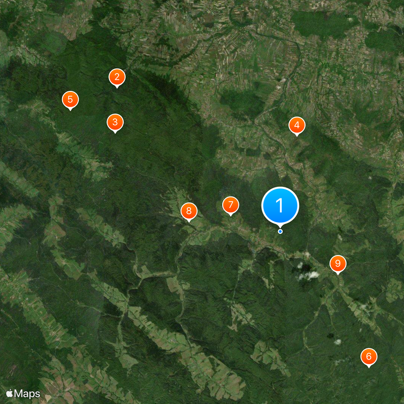 Magura National Park Mappa