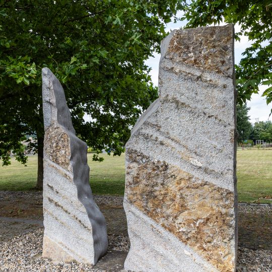 Plastika Příběh na Cestě mramoru v Dobřichovicích